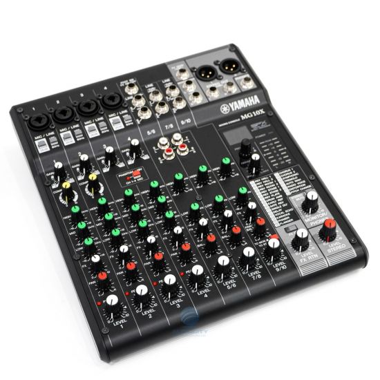 YAMAHA MG10X CV มิกเซอร์แบบอนาล็อค 10 Channel Stereo Mixer with SPX Effects Processor