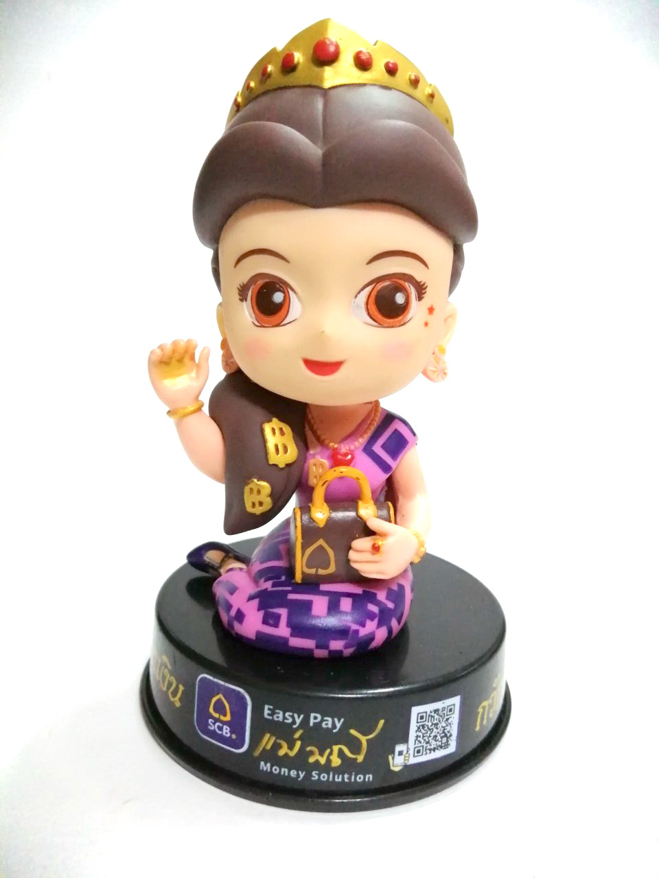 ของสะสม แม่มณี มาสคอต พรีเมี่ยมของธนาคาร ไทยพาณิชย์ ซอฟพลาส เนื้อดี สภาพดี