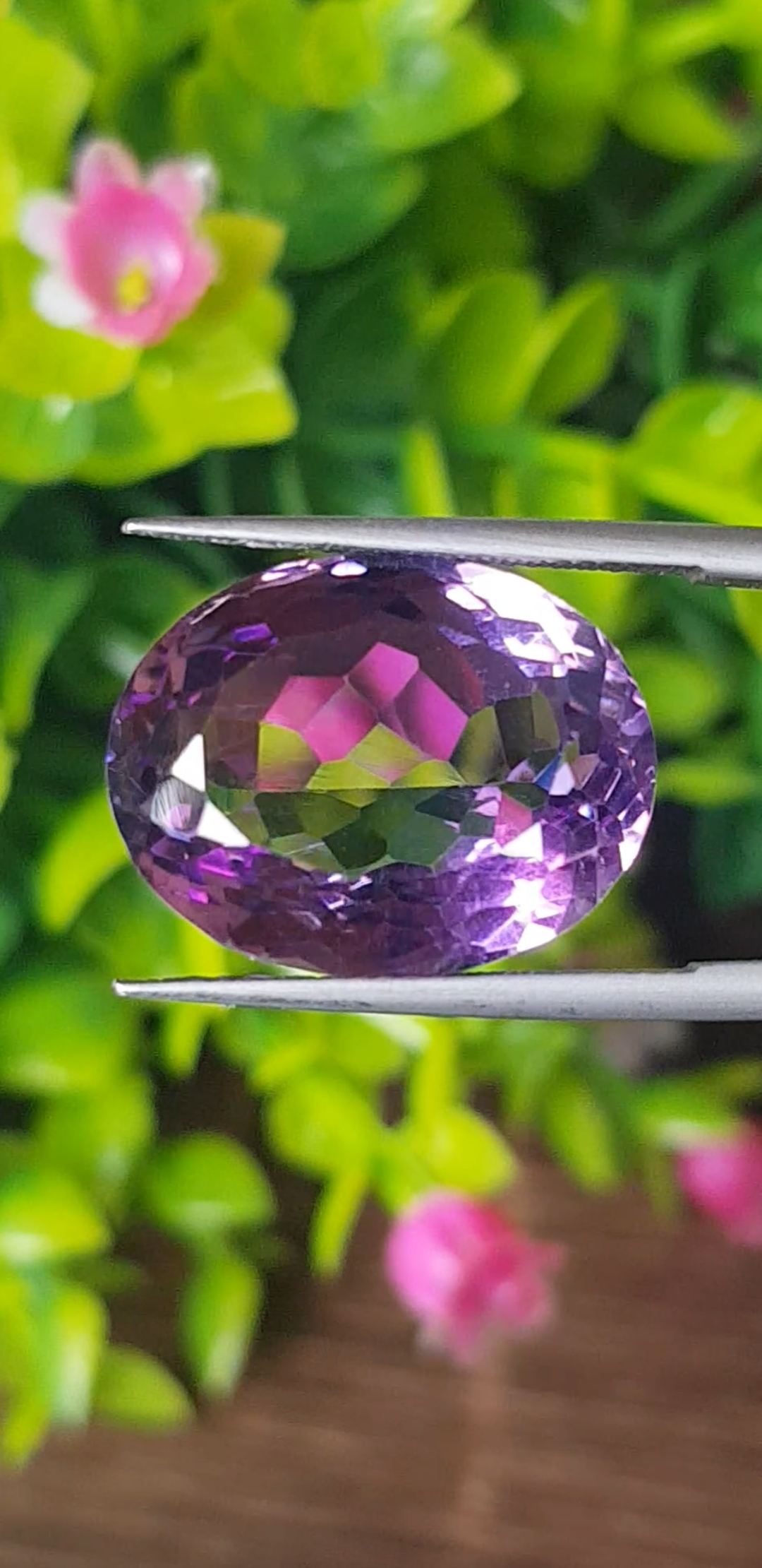 พลอย อเมทิส Amethyst 17.37 กะรัต (Cts.)
