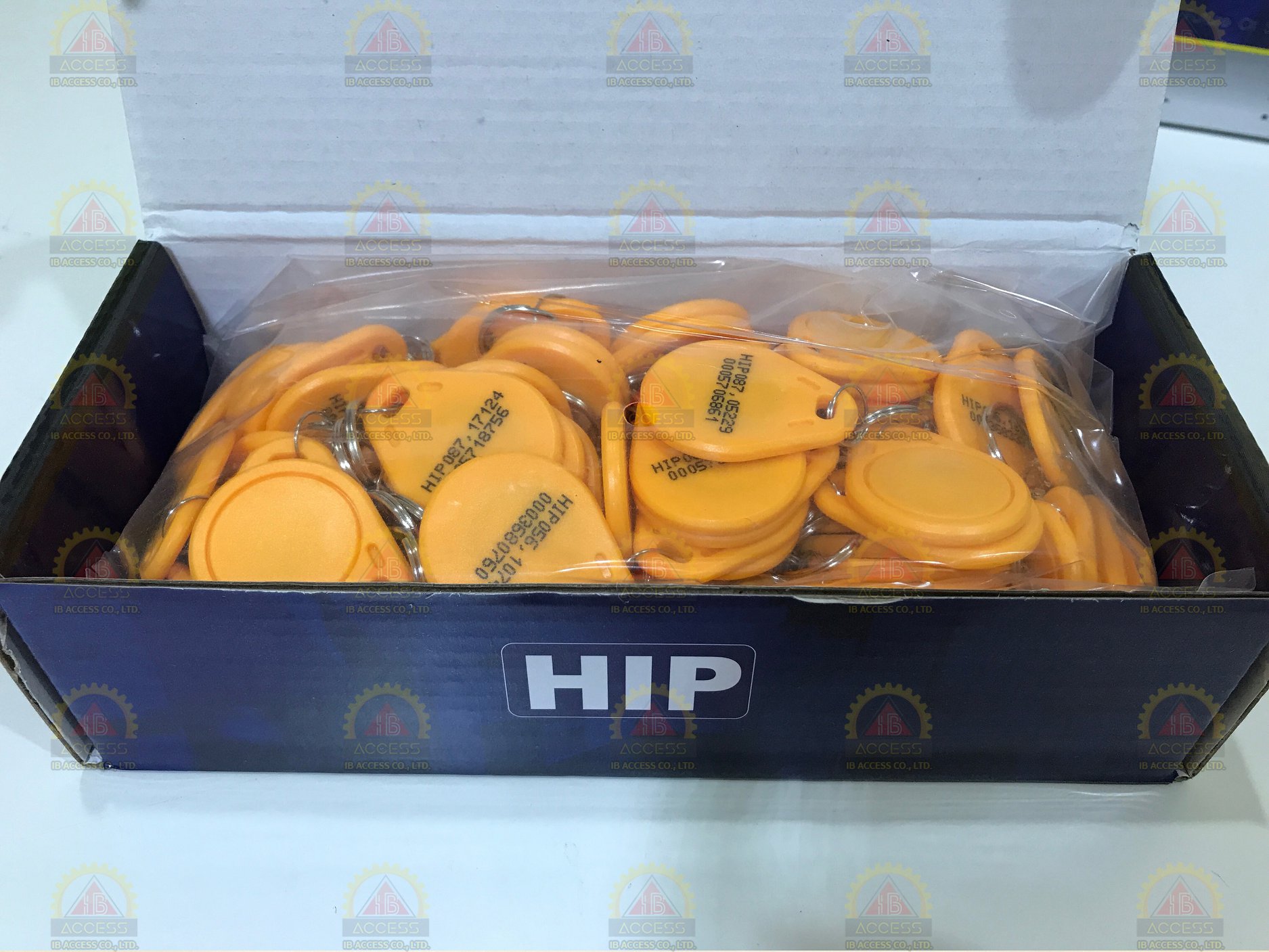 พวงกุญแจคีย์การ์ด Keytag หยดน้ำ ID 125KHz. ยี่ห้อ HIP