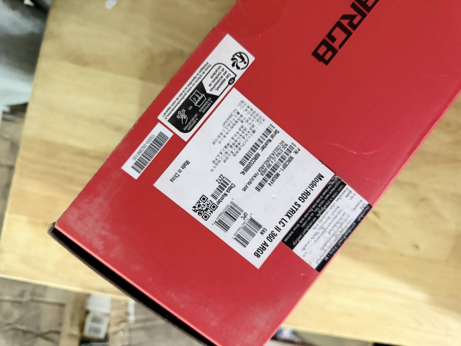 ชุดน้ำ Asus Rog Strix LC II 360 ARGB