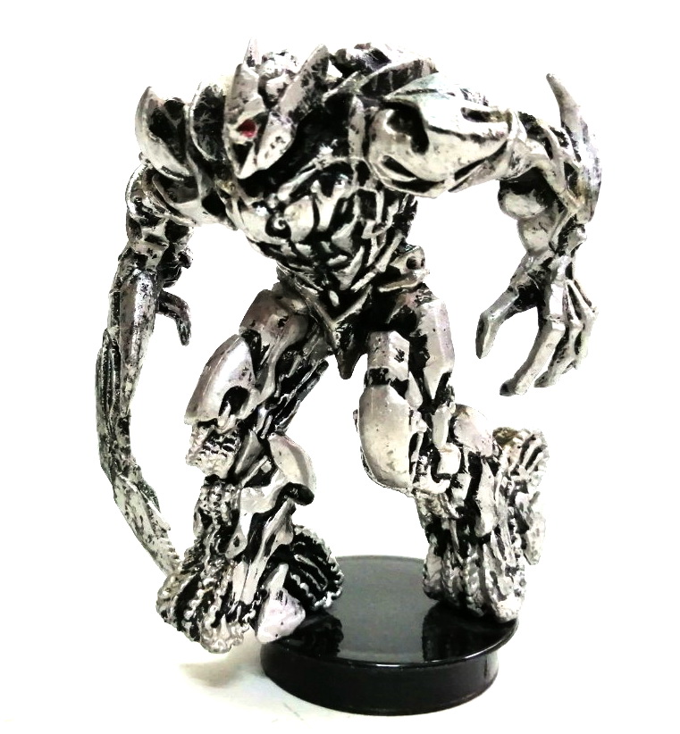 ฝาท๊อปเปอร์ ฟิกเกอร์ทรานฟอร์มเมอร์ ตัวหัวหน้าฝ่าย ดีเซฟติคอน เมกะตรอน ขนาดสูง 8.5 ซม. ทำสีสำเร็จ สภาพเก็บสะสม