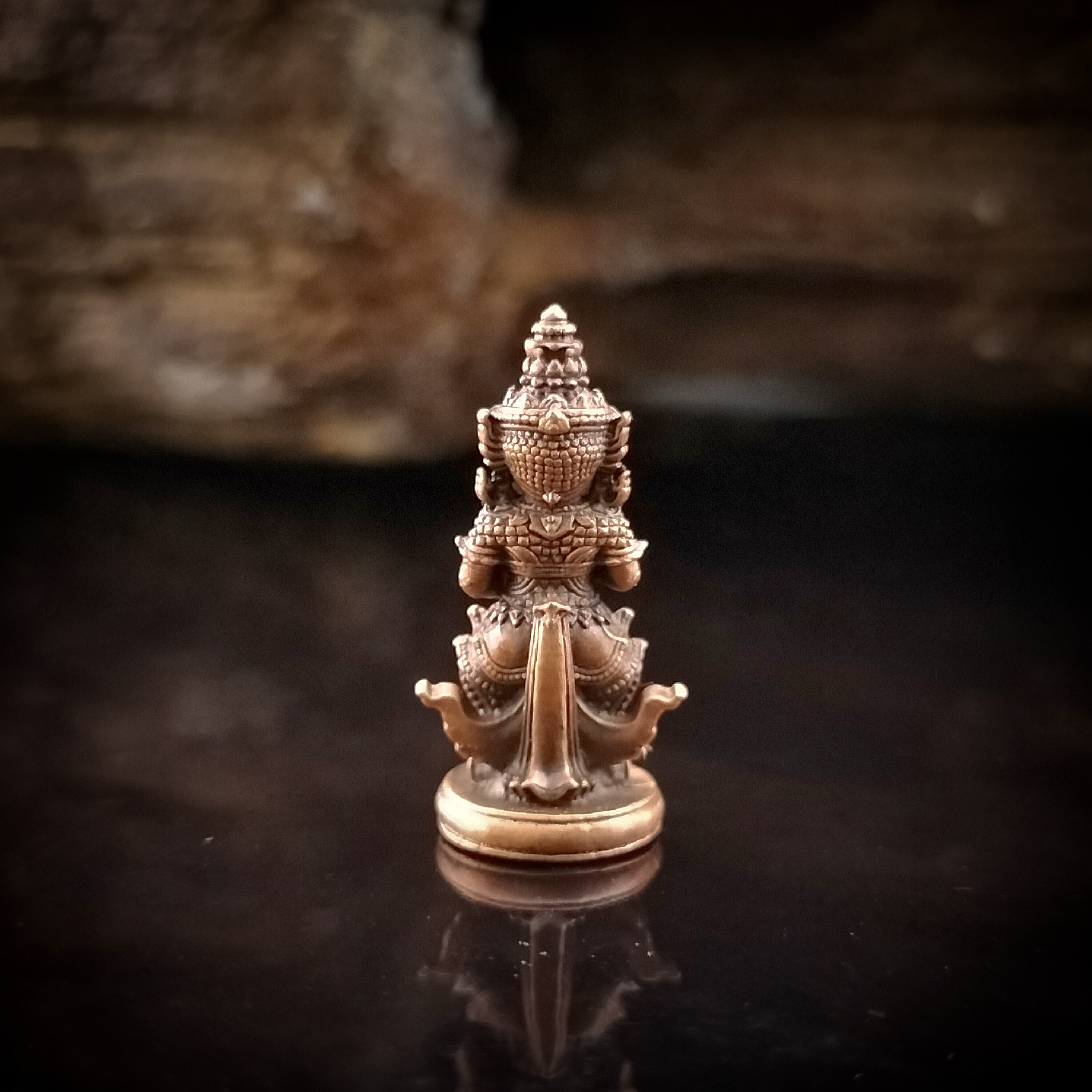 รูปหล่อเวสสุวัณโณจิ๋ว #หลวงปู่เย็น