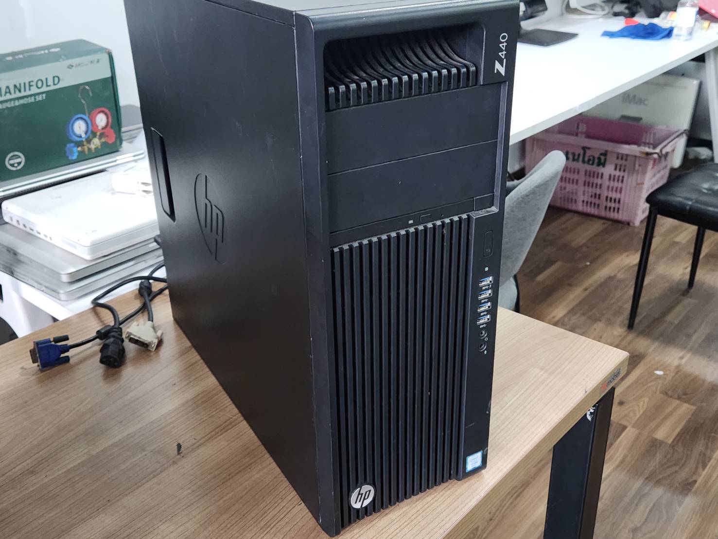 HP Workstation Z440 MT (E5-1630/Ram 32GB/ssd 512/K2200 4GB)
