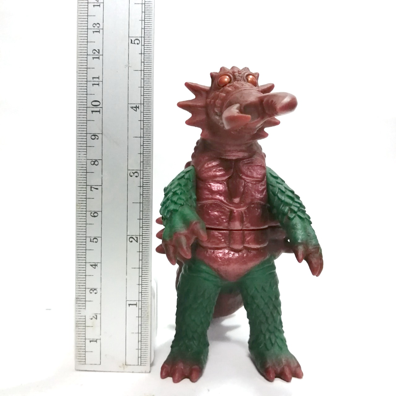 ซอฟ5นิ้ว สปาร์คดอล ไม่มีสติ๊กเกอร์ สภาพดี สัตว์ประหลาดคิงส์แครบ จากอุลตร้าแมนเอส(เอ)