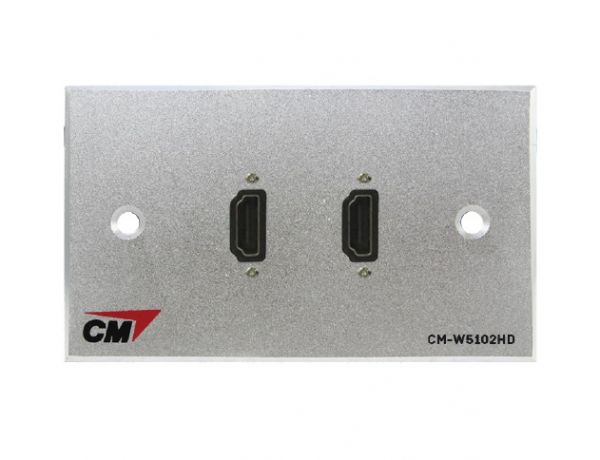 CM CM-W5102HDCB แผ่นติด HMDI แบบสายยาว 20 เซนติเมตร 2 ช่อง