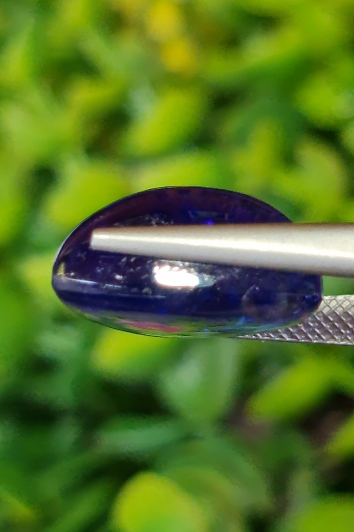 พลอย แทนซาไนท์ Tanzanite 20.60 กะรัต (Cts.) พลอยแท้ อัญมณีมงคลประจําวันเกิด เครื่องประดับพลอย