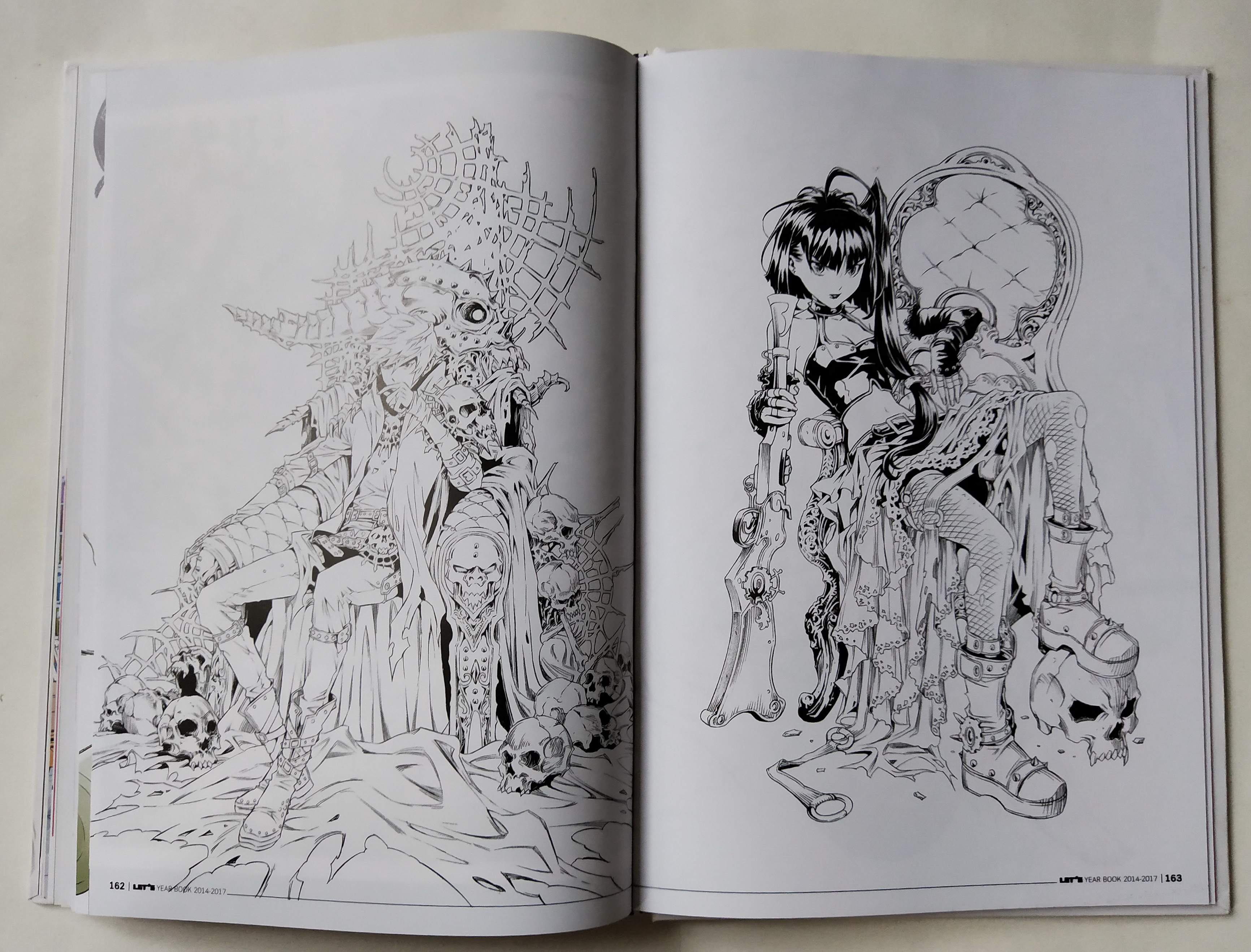 หนังสือเก่า Let's Comic Yearbook2014-2017,LET 's Comic YEARBOOK 2014-2017 เดอะดวง THE DUANG / PUCK / SA-ARD / FORMALIN / NUMMON / BEAST / NOTE / DIO / MANGGORN / TAN-STAR times JODBRIEW