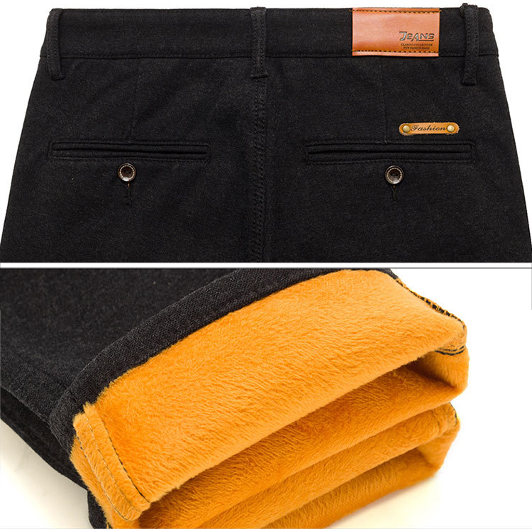 กางเกงชิโน ซับขนนุ่มกันหนาว ทรงกระบอกเล็ก (10224MM)