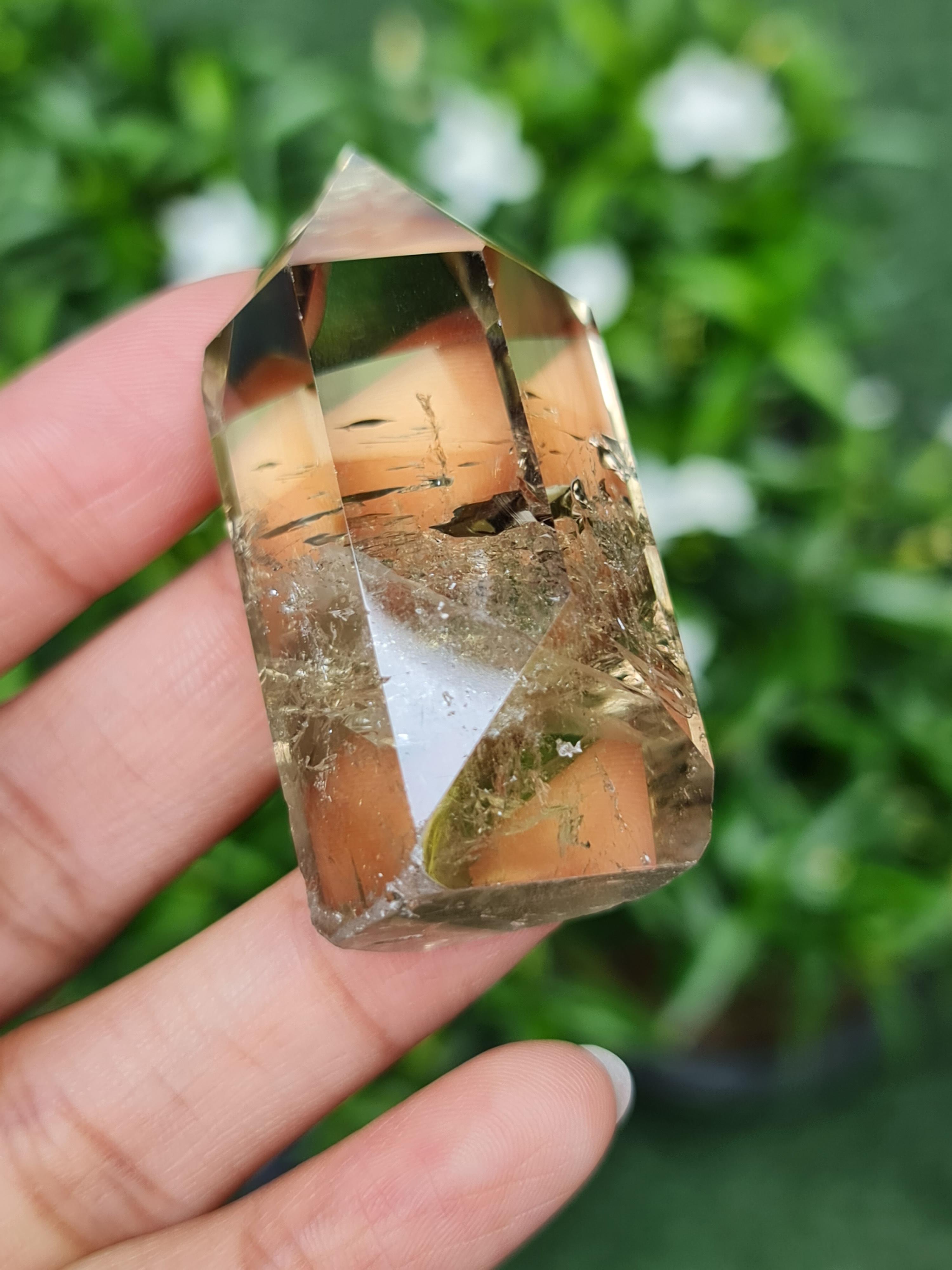 ก้อน ผลึก ซิทริน Citrine 234.40 กะรัต (Cts.) พลอยแท้ อัญมณีมงคลประจําวันเกิด เครื่องประดับพลอย