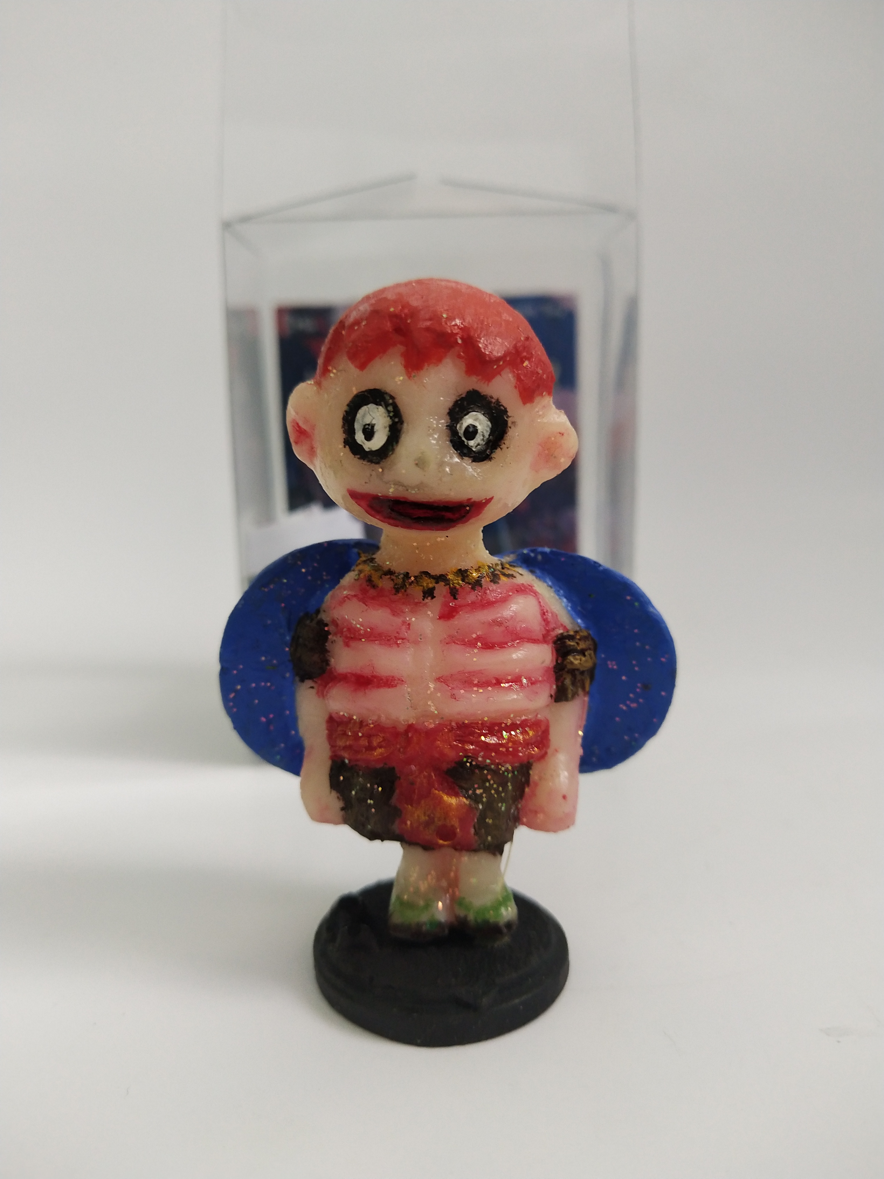 มีหลายภาพ Handmade model ตุ๊กตา ผีกระหังเด็ก น้องกะหล่ำ รุ่นทำสีงานเรซิ่นติดฐาน** งานแฮนด์เมดเป็นงานทำทีละชิ้นแต่ละตัวจะมีความแตกต่างกันบ้างไม่มากก็น้อย