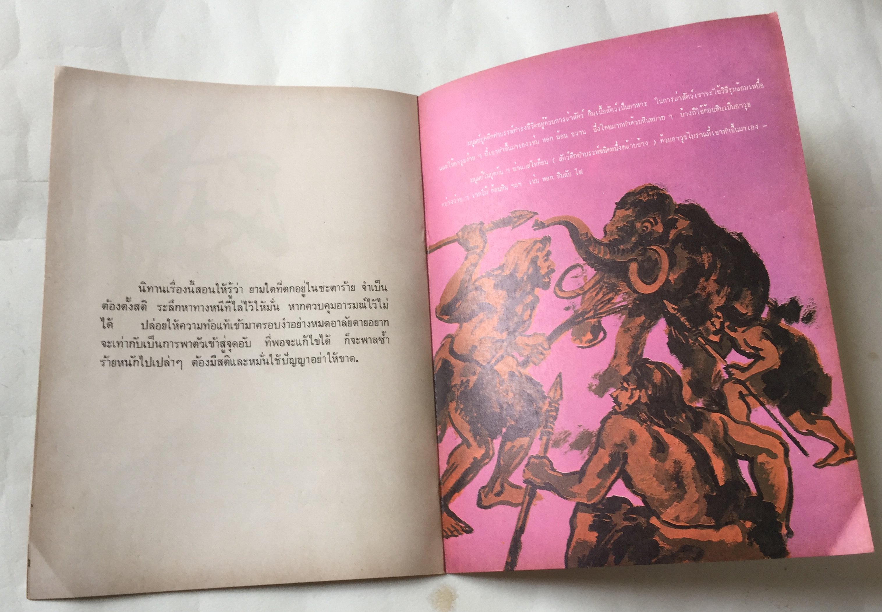 หนังสือนิทานเก่าเก็บ ลิงเจ้าปัญญา