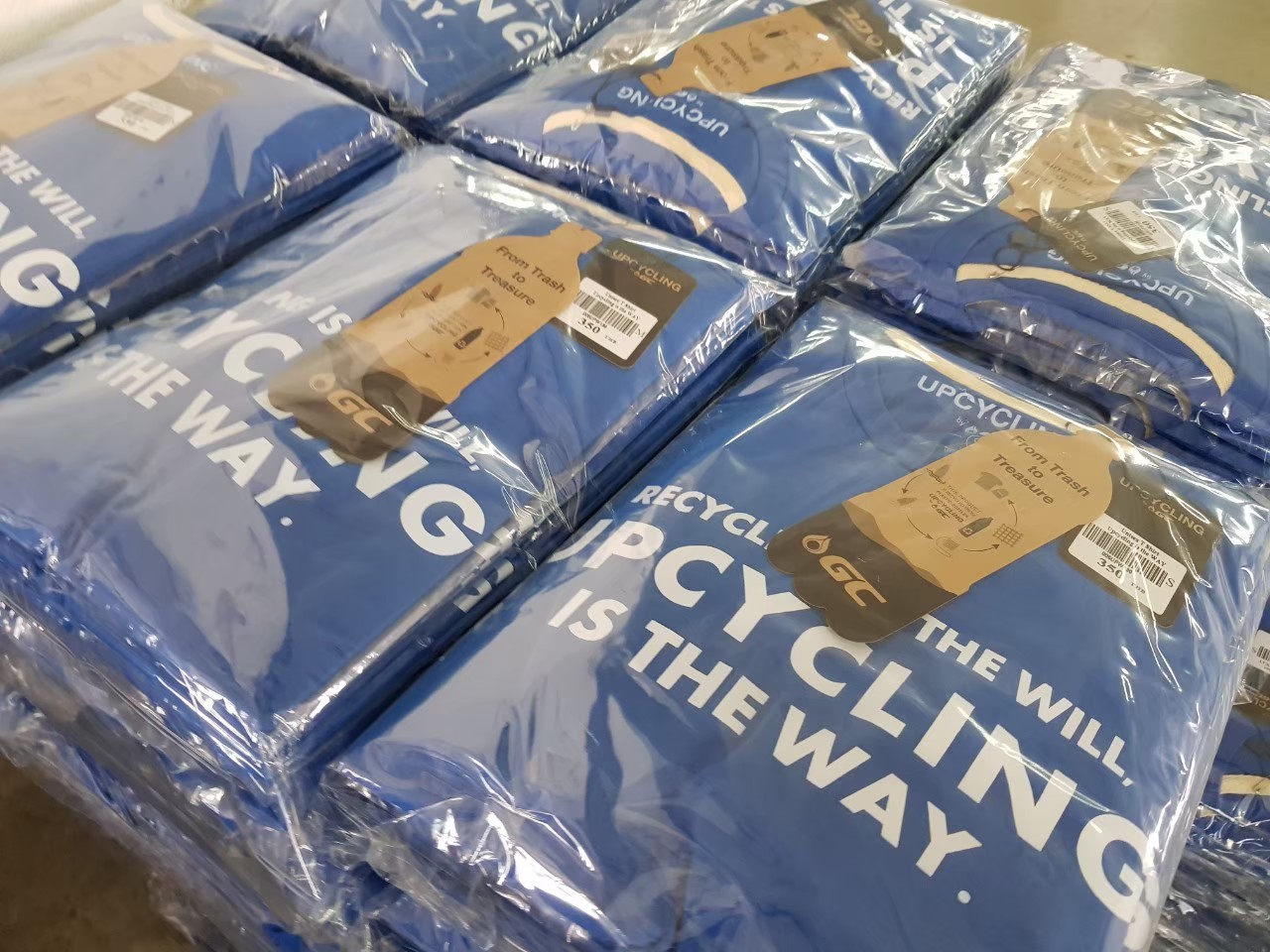 เสื้อ GILDAN - เสื้อผลิตจากขวดรีไซเคิลขวด pet