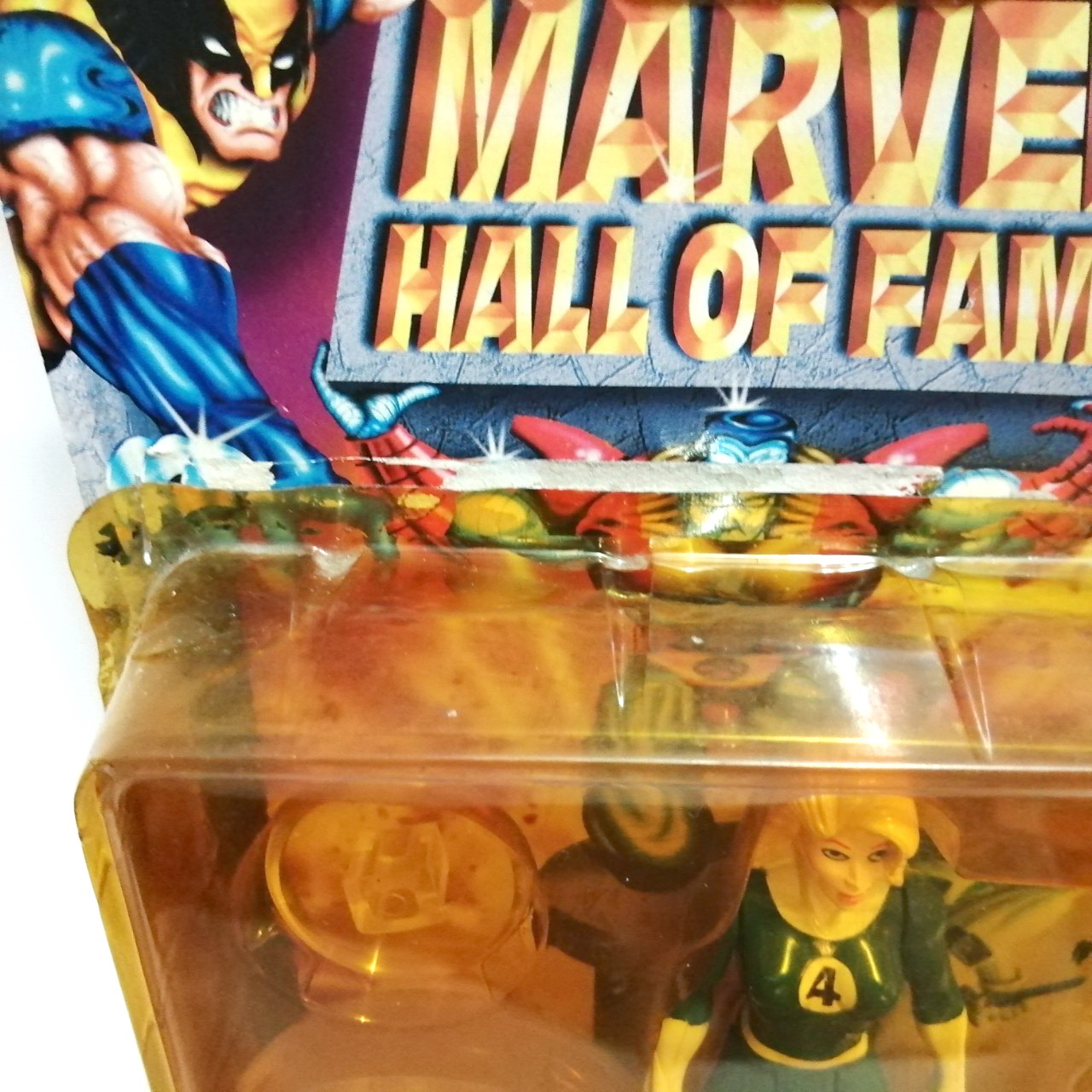 AFC แอคชั่นฟิคเกอร์ ซูซาน สตอร์ม สาวน้อยล่องหน 1ในทีม แฟนทาสติกโฟว์(สี่กายสิทธิ์) งานเก่าของ TOY BIS ของเก่าเก็บ แพคเหลือง งานร่อนจากแพค ไม่เคยแกะเล่น เก่าเก็บตามสภาพ *** มีรอยที่แพคและแพคร่อน พิจารณาก่อนซื้อ