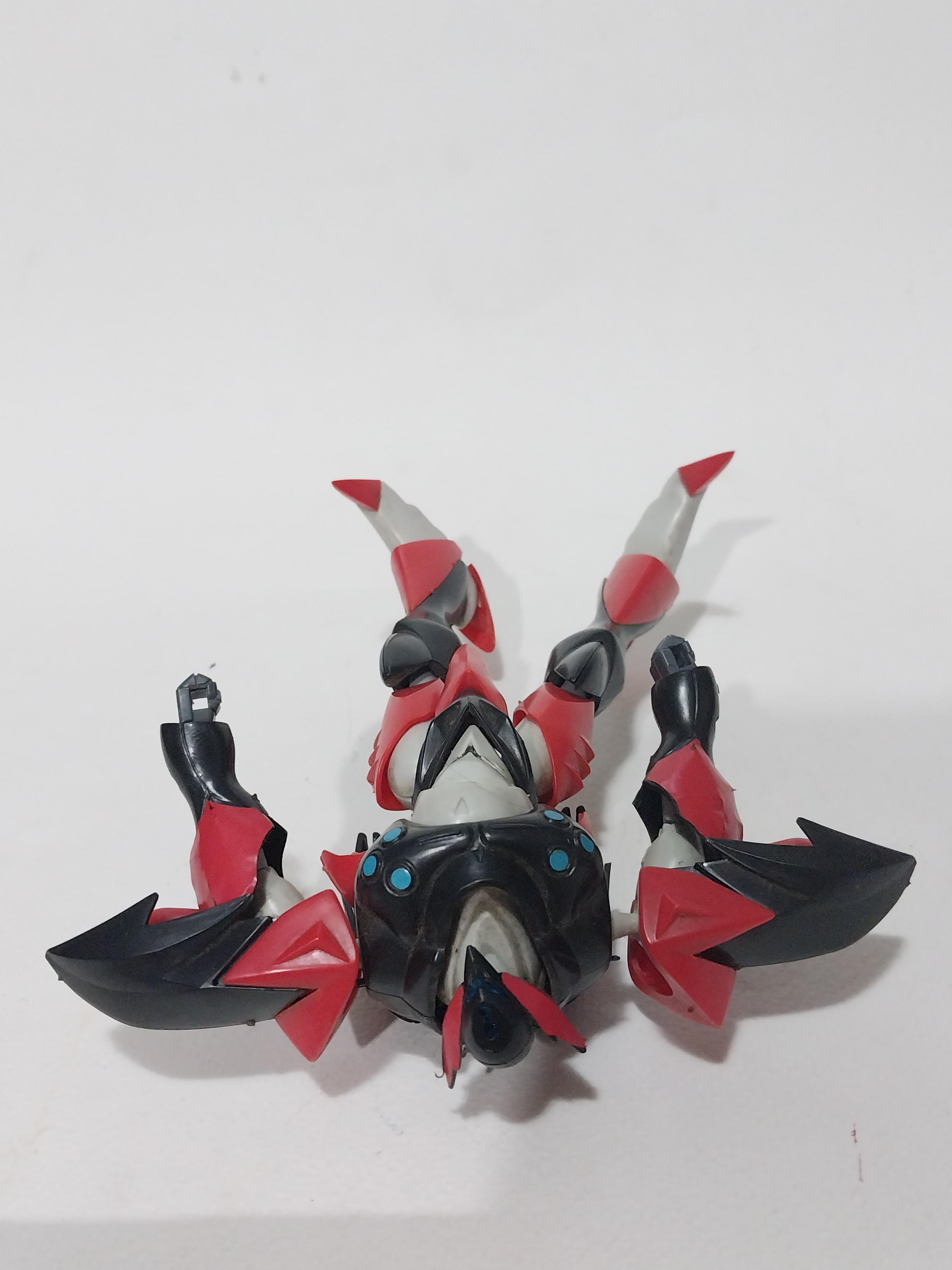 มีหลายภาพ, **เขาหาย ของมีตามภาพ,หุ่นยนต์เทคก้าแมนเบลด พลาสติกโมเดล ขนาดประมาณ 15 ซม.