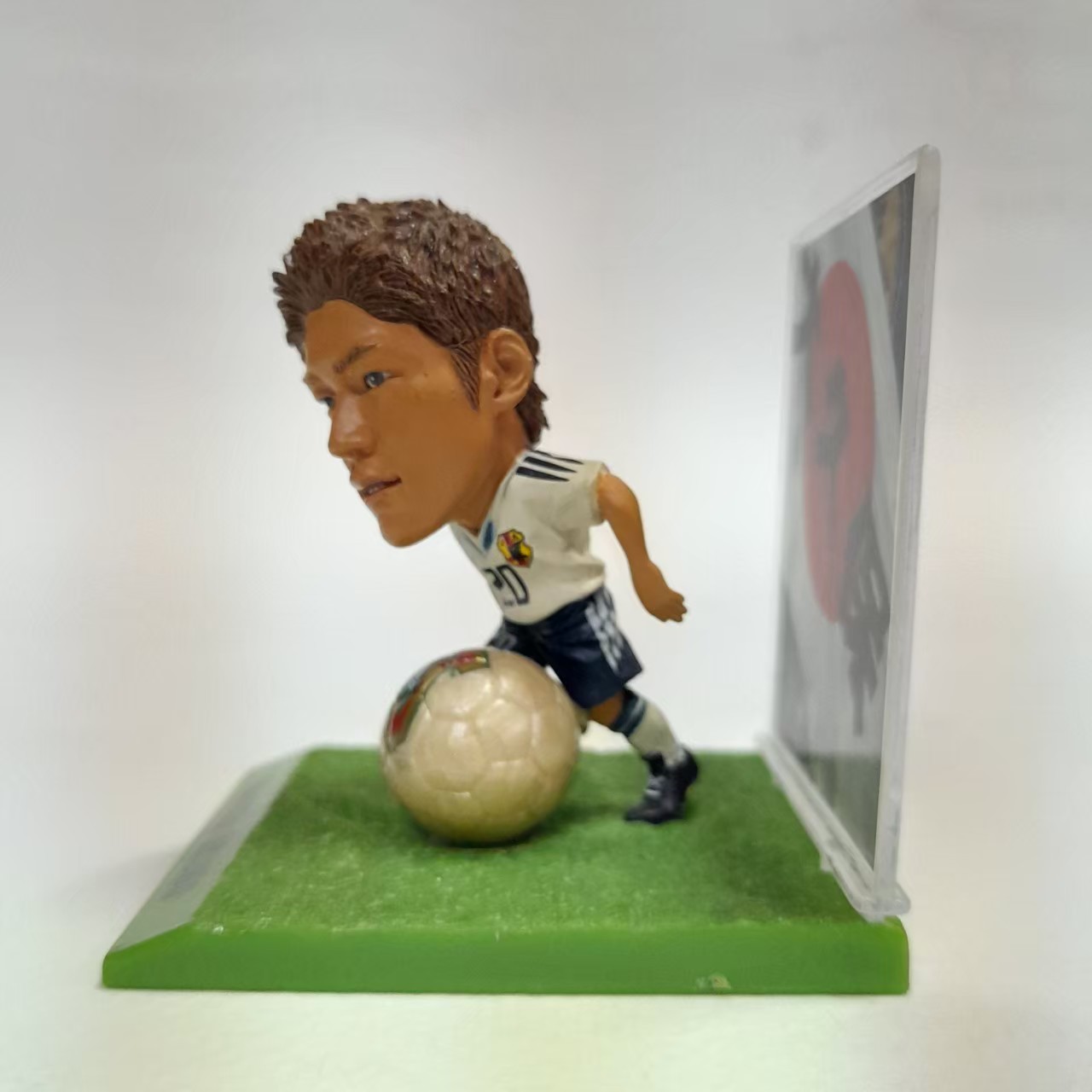 ฟิกเกอร์ นักบอล ทีมญี่ปุ่น yoshito okubo ขนาดตามรูป มีฐาน มีฉาก มือสอง สภาพดีมีรอยบ้าง