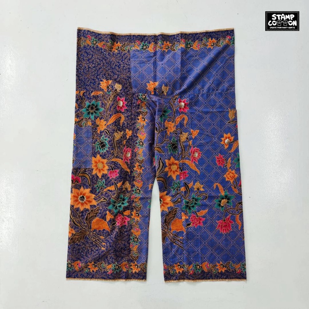 STAMPCOTTON กางเกงขายาว ผ้าปาเต๊ะ กางเกงเล กางเกงใส่สบาย