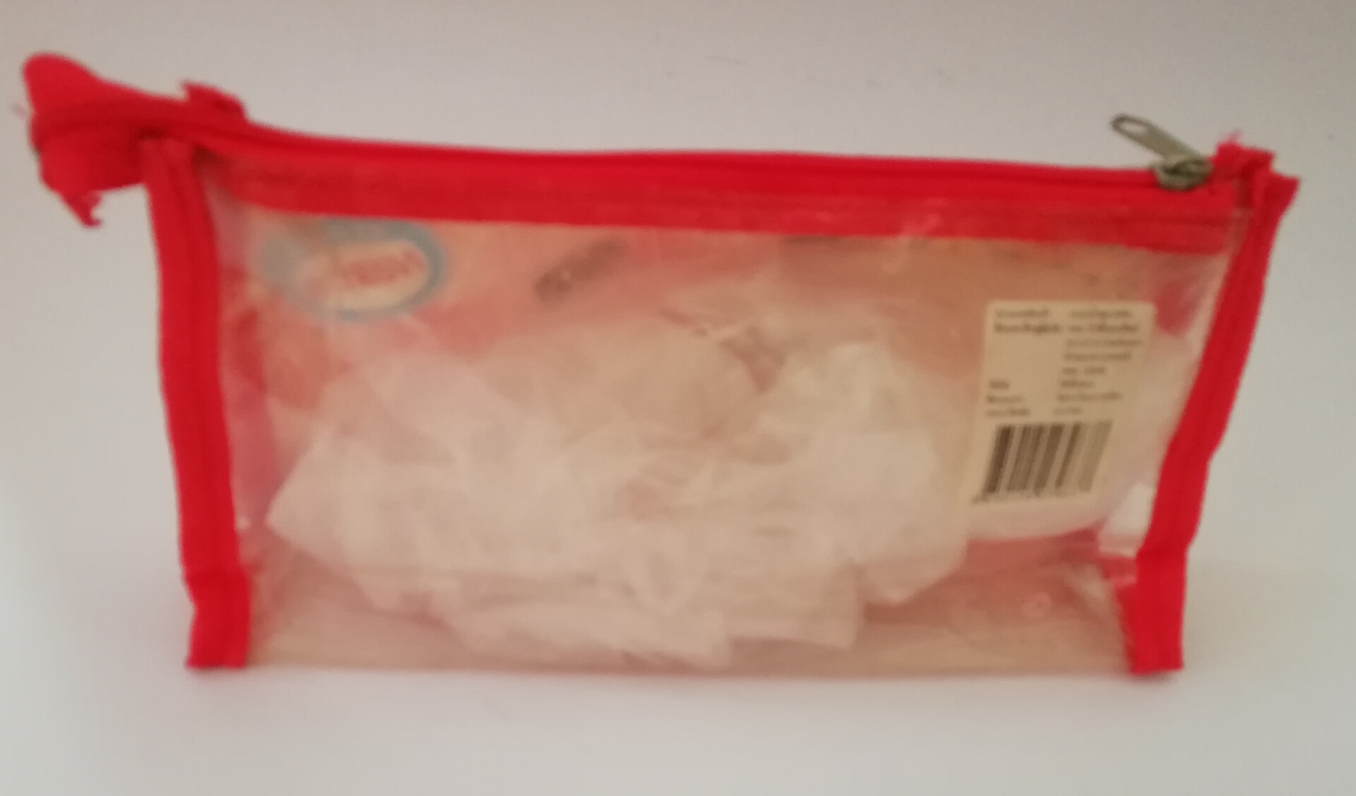 Revenge of the Sith กระเป๋าพลาสติกใส, ขอบและซิปแดงลายดาร์ธ เวเดอร์(Darth Vader) ไอศครีมเนสเล่