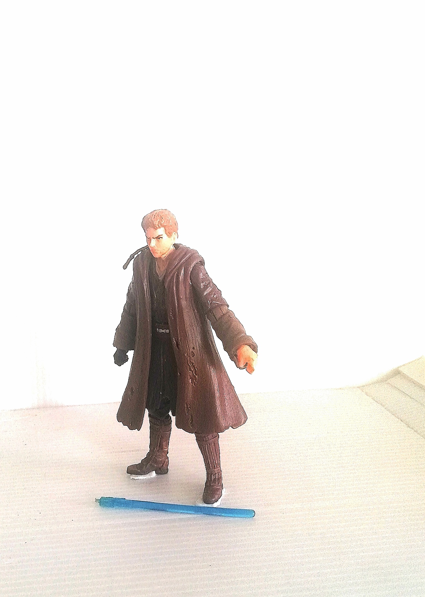 โมเดล AFC อนาคิน สกายวอล์คเกอร์ พร้อมดาบ**ชำรุด Anakin Skywalker ขนาดประมาณ 3.5" แกะแพ็ค จาก Star Wars ภาค Attrack of the Clone