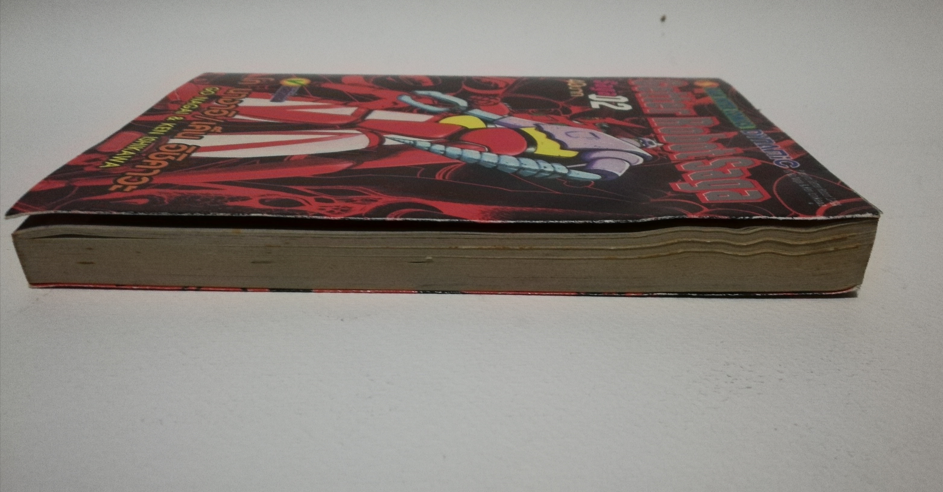 มีหลายภาพ, หนังสือเก่ามีตำหนิโปรดดูทุกภาพ, หนังสือการ์ตูนเก็ตเตอร์โรโบ getter Robot Saga เล่มที่ 02 โดย โก นางาอิ และ อิชิคาวะ