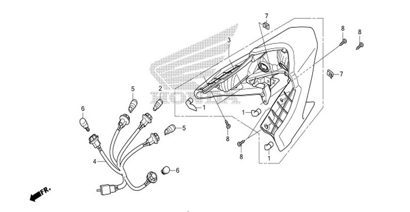 สมุดภาพอะไหล่แท้ฮอนด้าAT คลิก125ไอปี12(ตัวอย่าง/ไม่ได้ขาย)