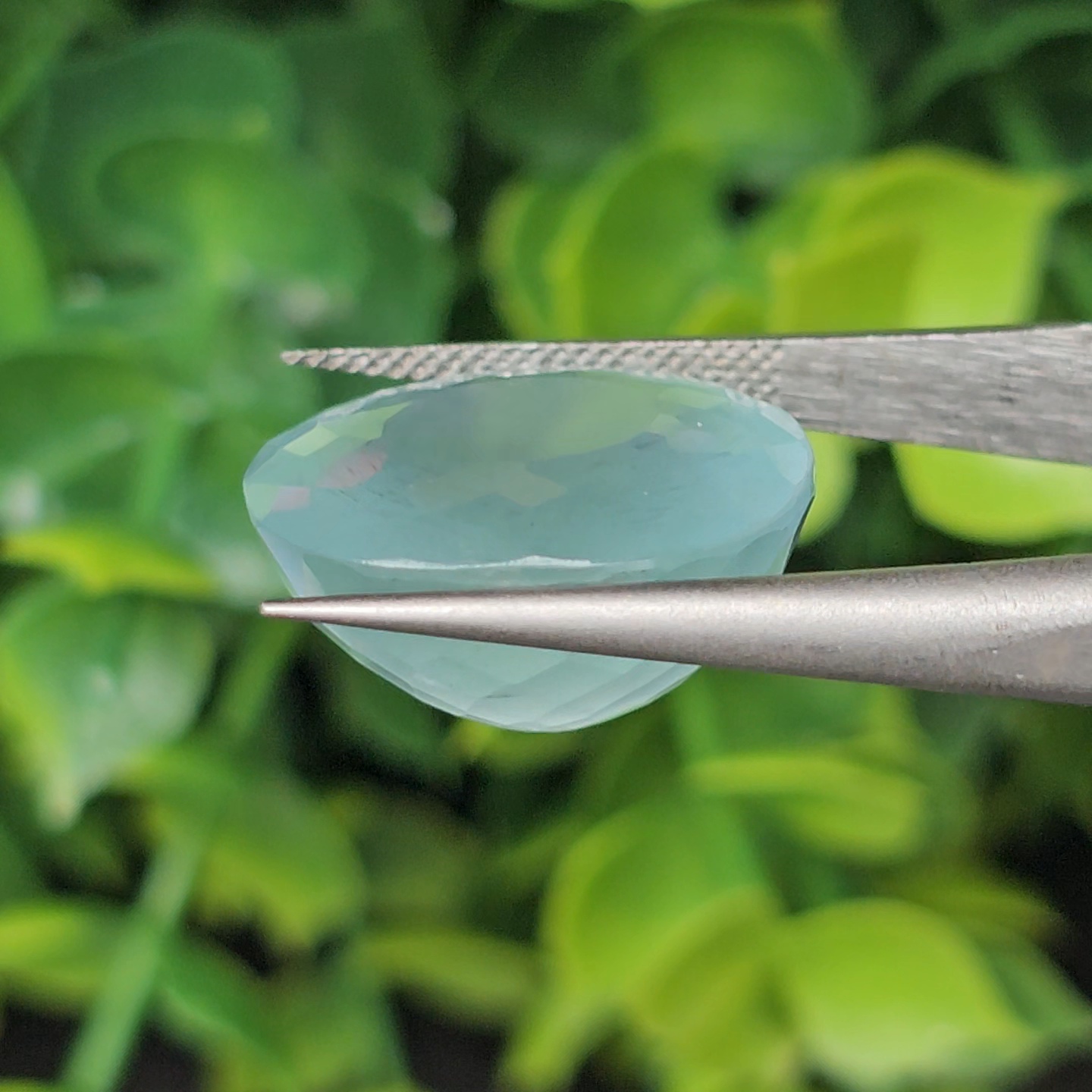 พลอย อความารีน Aquamarine 16.00 กะรัต (Cts.) พลอยแท้ อัญมณีมงคลประจําวันเกิด เครื่องประดับพลอย