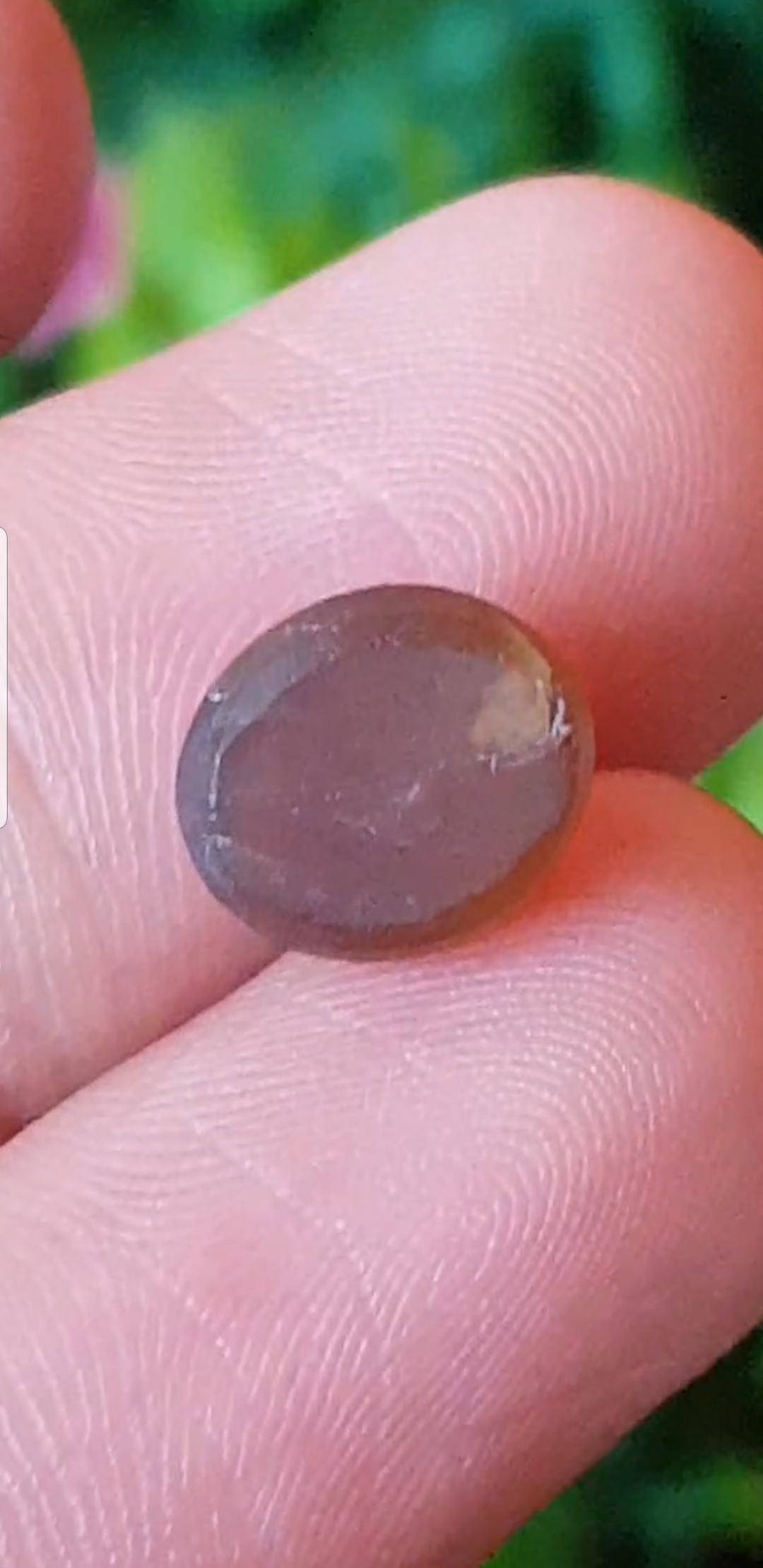 พลอย ตาแมว อะพาไทต์ Cat eye Apatite 4.35 กะรัต (Cts.) พลอยแท้ อัญมณีมงคลประจําวันเกิด เครื่องประดับพลอย