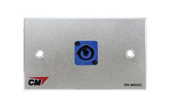 CM CM-W5101XACI แผ่นติด Powercon lineIn 1 ช่อง พร้อมส่ง