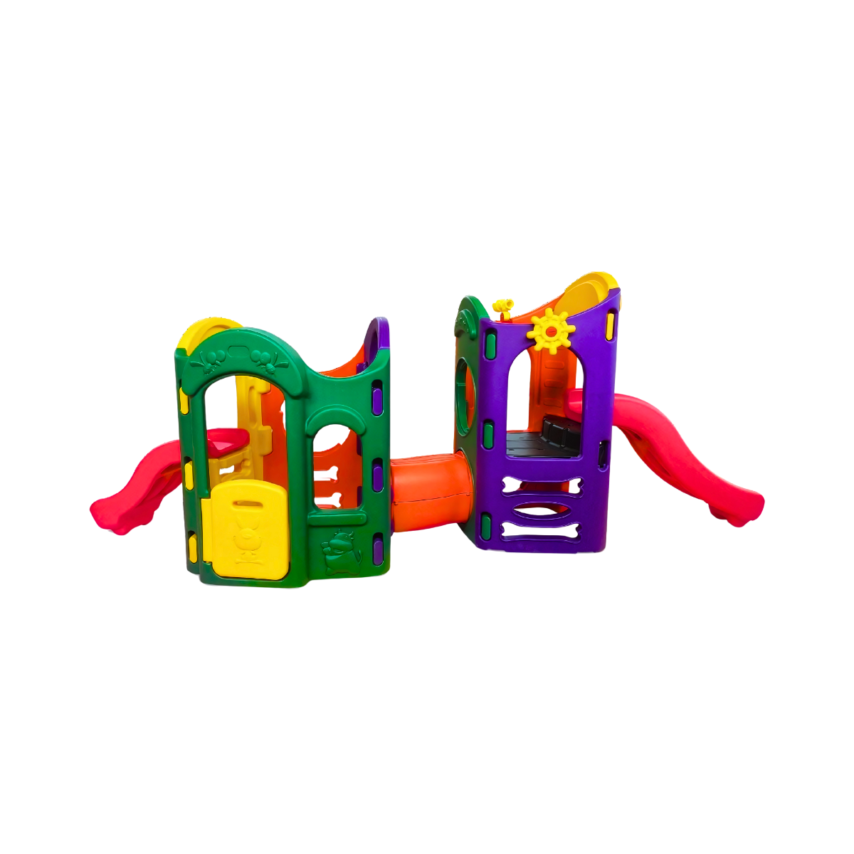 ปีนป่าย กระดานลื่น ปราสาทกระดานลื่น Slide and Climbing Toys Slide Castle