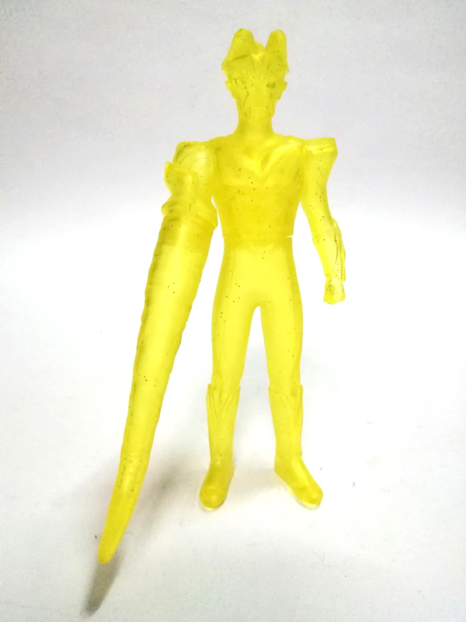 ซอฟ6นิ้ว อุลตร้าแมนวิคตอรี ตัวพิเศษ ใสสีเหลือง สปาร์คดอล bandai china สภาพดี, Soft6.5" Sparkdoll,Ultraman Victory, special edition