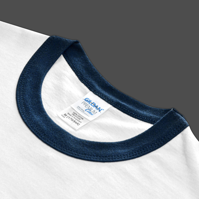 เสื้อยืด GILDAN 76600 กุ๊นคอ กุ๊นแขน