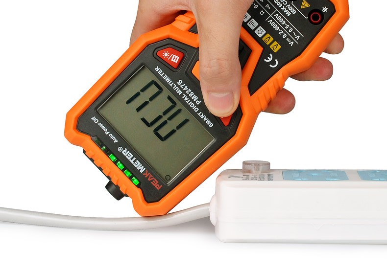 PEAKMETER auto range ดิจิตอลมัลติมิเตอร์แบบ NCV PM8248S