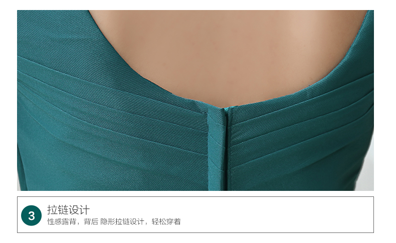 Pre-order ชุดราตรียาว แขนกุด จับจีบ ผ้าชีฟอง แต่งเพชรที่เอว ซิปหลัง