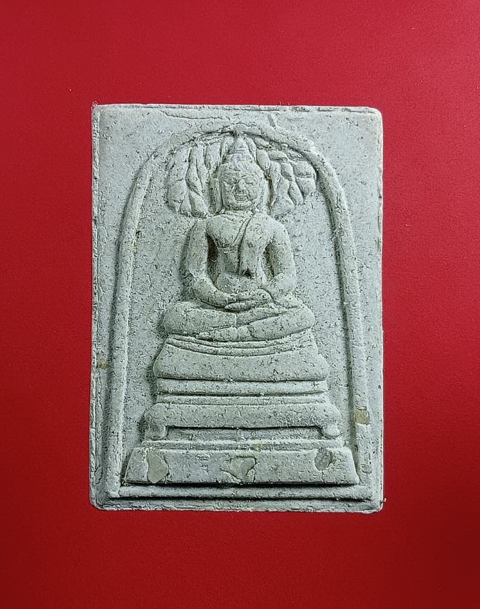 ผ3023 พระสมเด็จปรกโพธิ์ พระพุทธวิสุทธิเทพ สร้างศูนย์วิปัสสนากรรมฐานยุวพุทธฯ ปี2535 (บรรจุพระบรมสารีริกธาตุ)