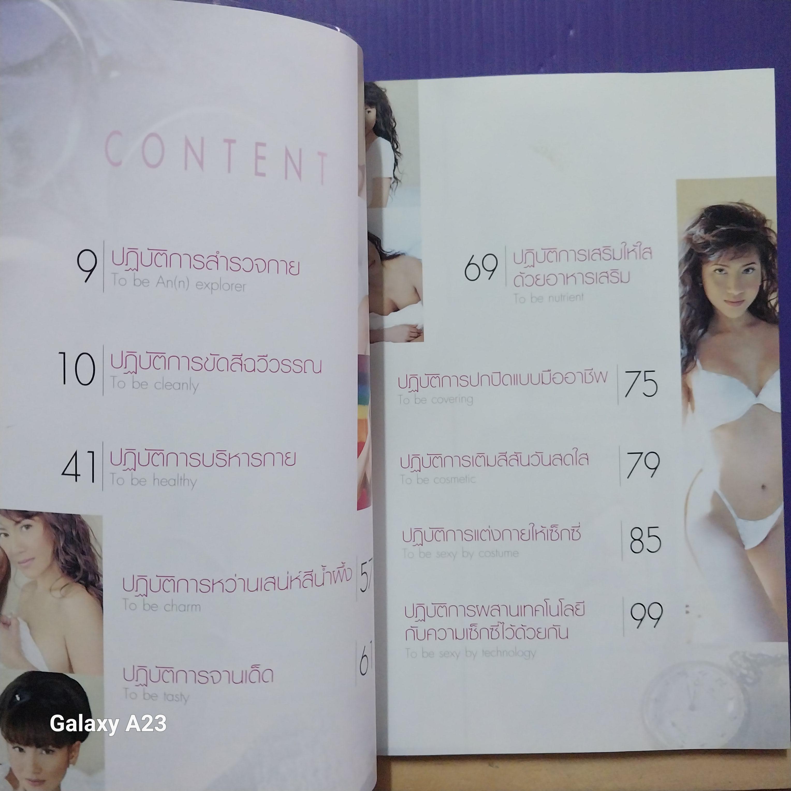 มีหลายภาพหนังสือเก่า มีตำหนิตามภาพ Slim Up อังคณา 41 ปีฟิตเพี้ยน เปลือยความลับอีกครั้งกับความสวยเซ็กซี่ของอังคณาทิมดี เปลือยกาย เปลือยใจ เปลือยสูตร ** หนังสือห่อปกพลาสติก พิมพ์ครั้งแรกพฤษภาคม 2548