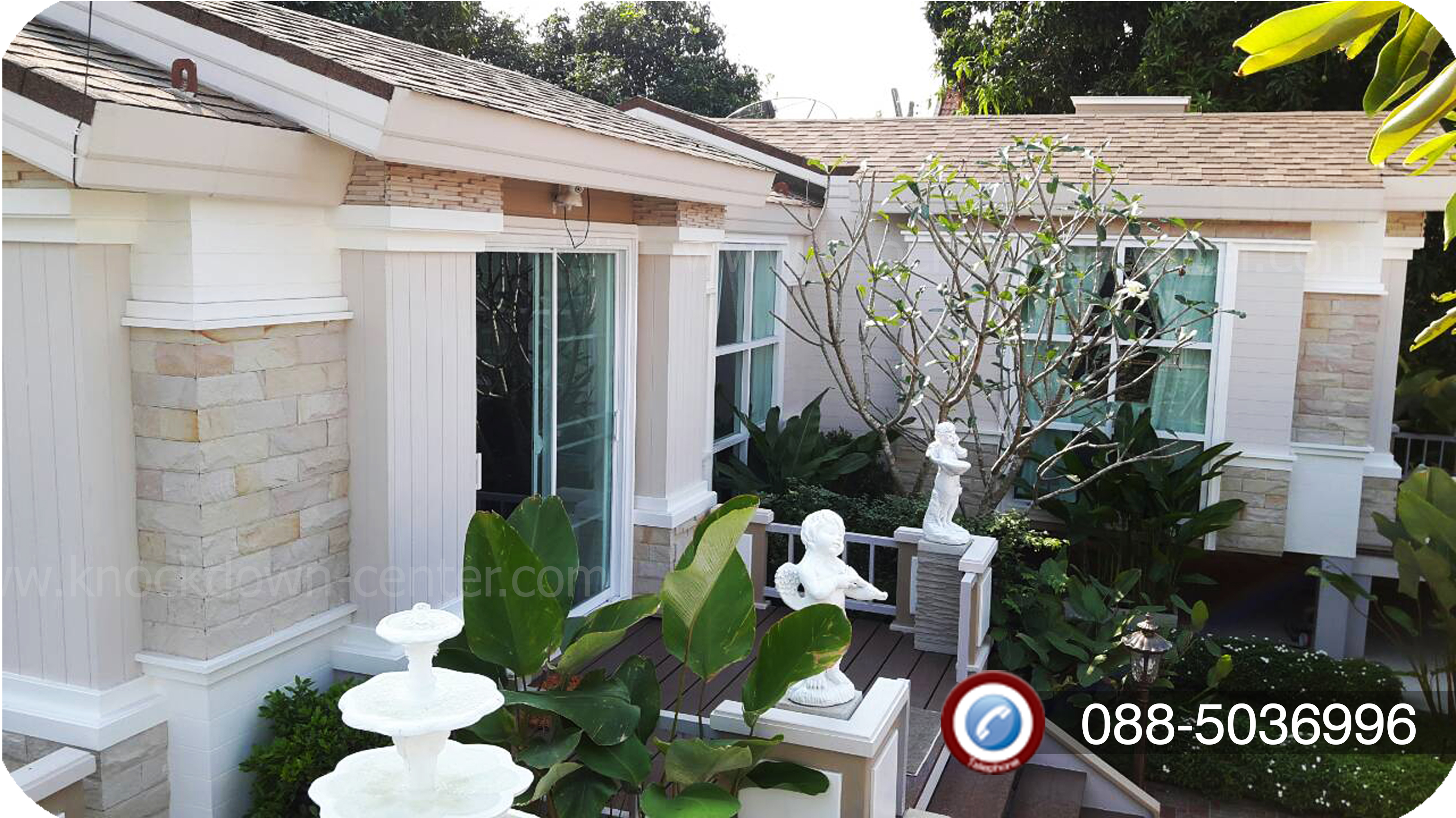 บ้านน็อคดาวน์ บ้านสำเร็จรูป Grand Modern B 004