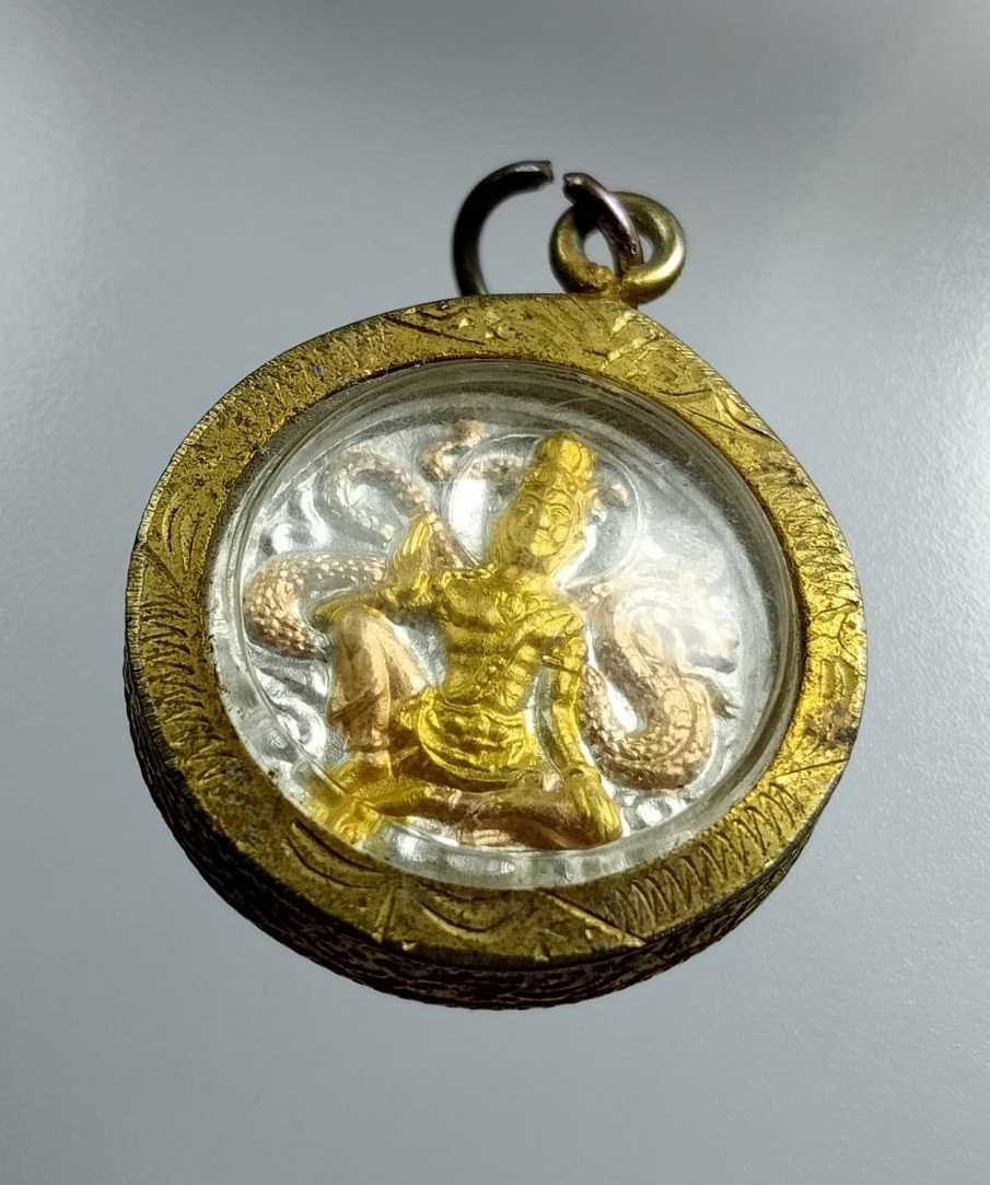 A7503 จตุคามรามเทพ เนื้อสามกษัตริย์ ไม่ทราบที่