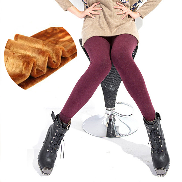 เลกกิ้งกันหนาวรุ่นหนาซับแคชเมียร์หนานุ่ม ใส่ติดลบได้ชัวร์ (11715L)