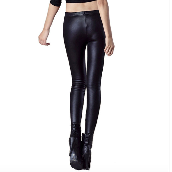 กางเกงหนังกันหนาว ซับกำมะหยี่ใส่ลุยหิมะได้ (12323L)