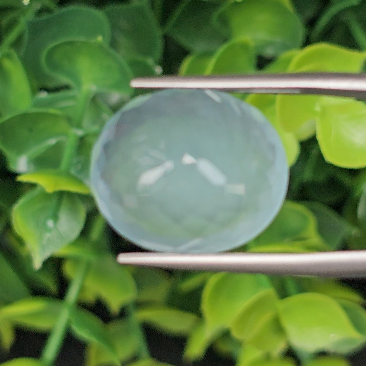 พลอย อความารีน Aquamarine 13.05 กะรัต (Cts.) พลอยแท้ อัญมณีมงคลประจําวันเกิด เครื่องประดับพลอย