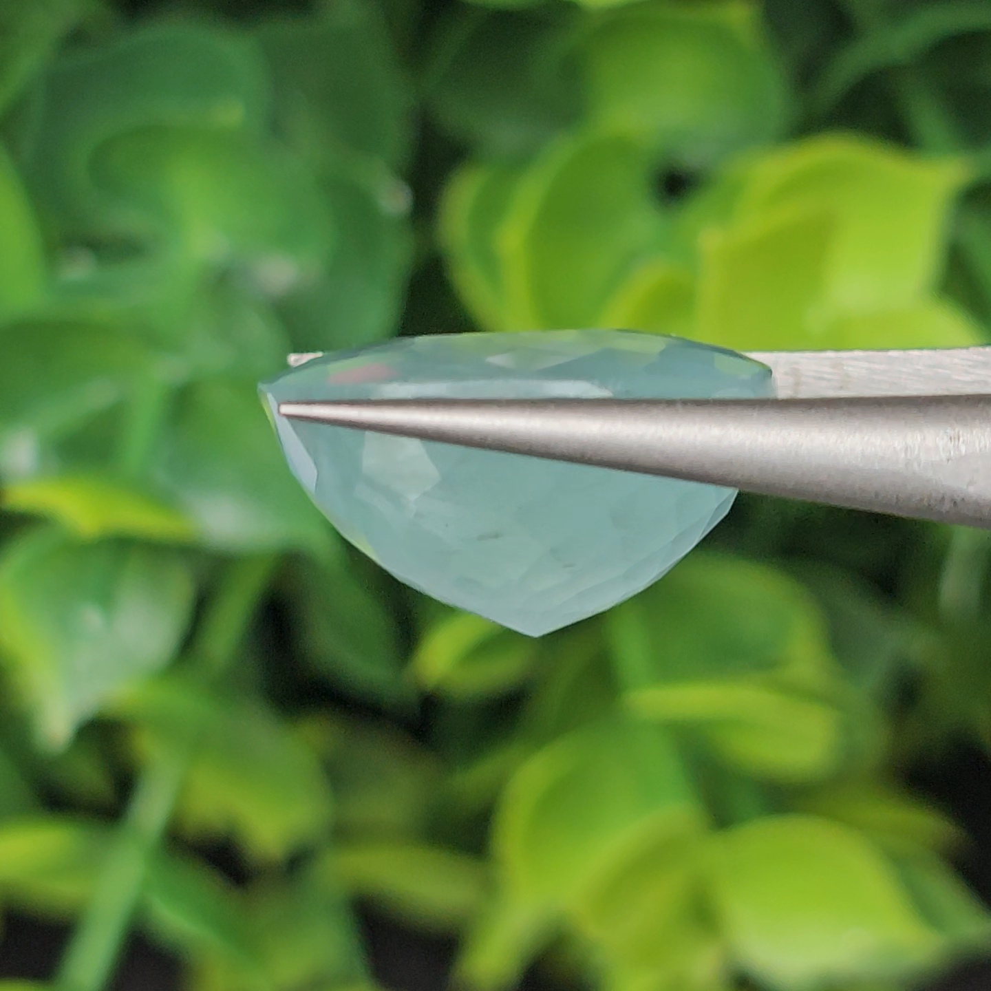 พลอย อความารีน Aquamarine 16.00 กะรัต (Cts.) พลอยแท้ อัญมณีมงคลประจําวันเกิด เครื่องประดับพลอย