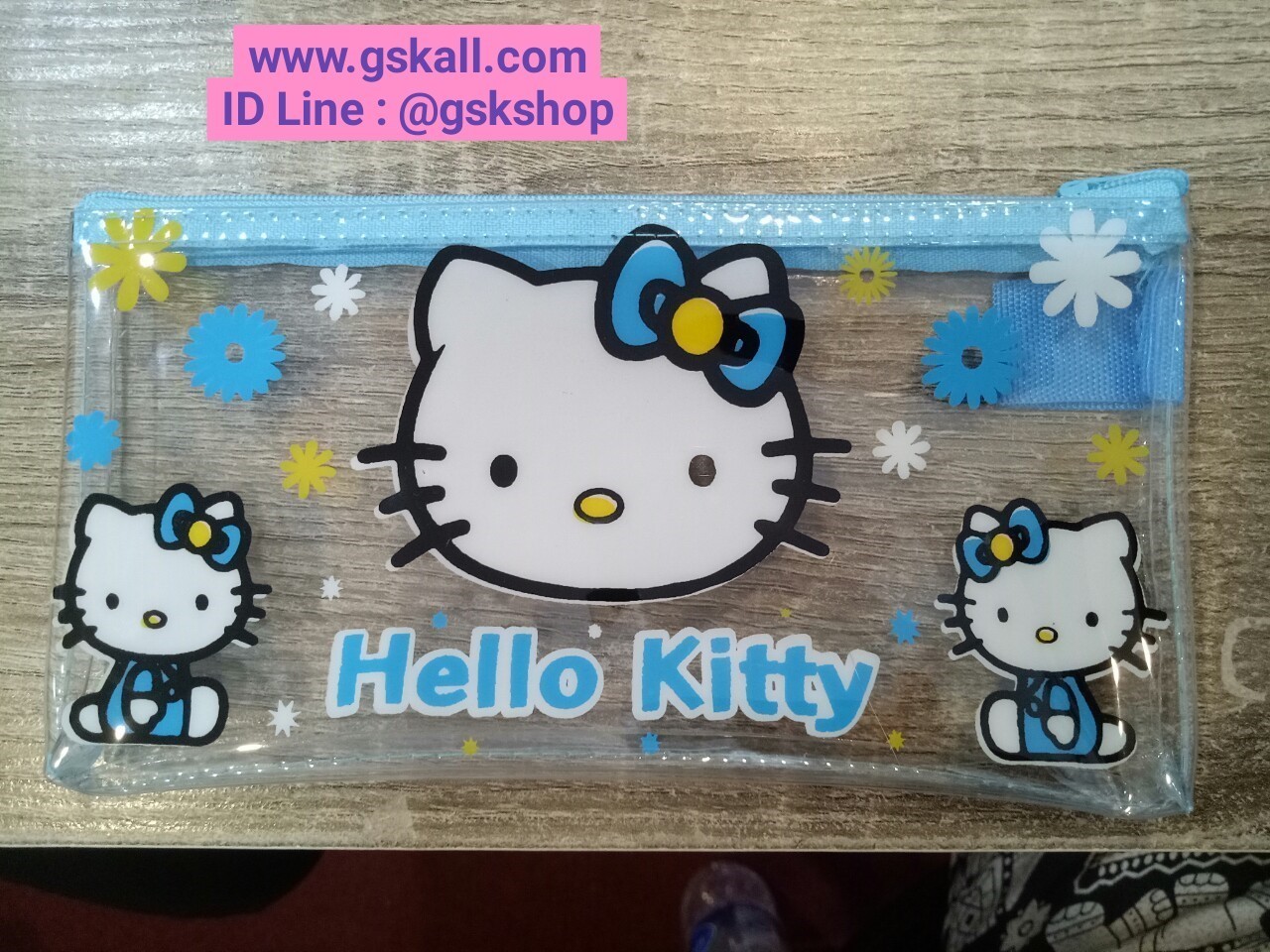 กระเป๋าใส่ดินสอลายคิตตี้