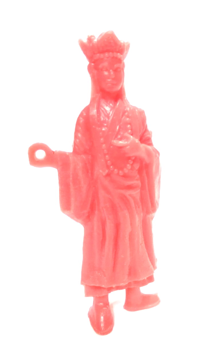 ตุ๊กตา แอ๊นท์ 4.5 นิ้ว พระถังซำจั๋ง สีส้มสะท้อนแสง งานตุ๊กตุ่นเก่า สภาพดี