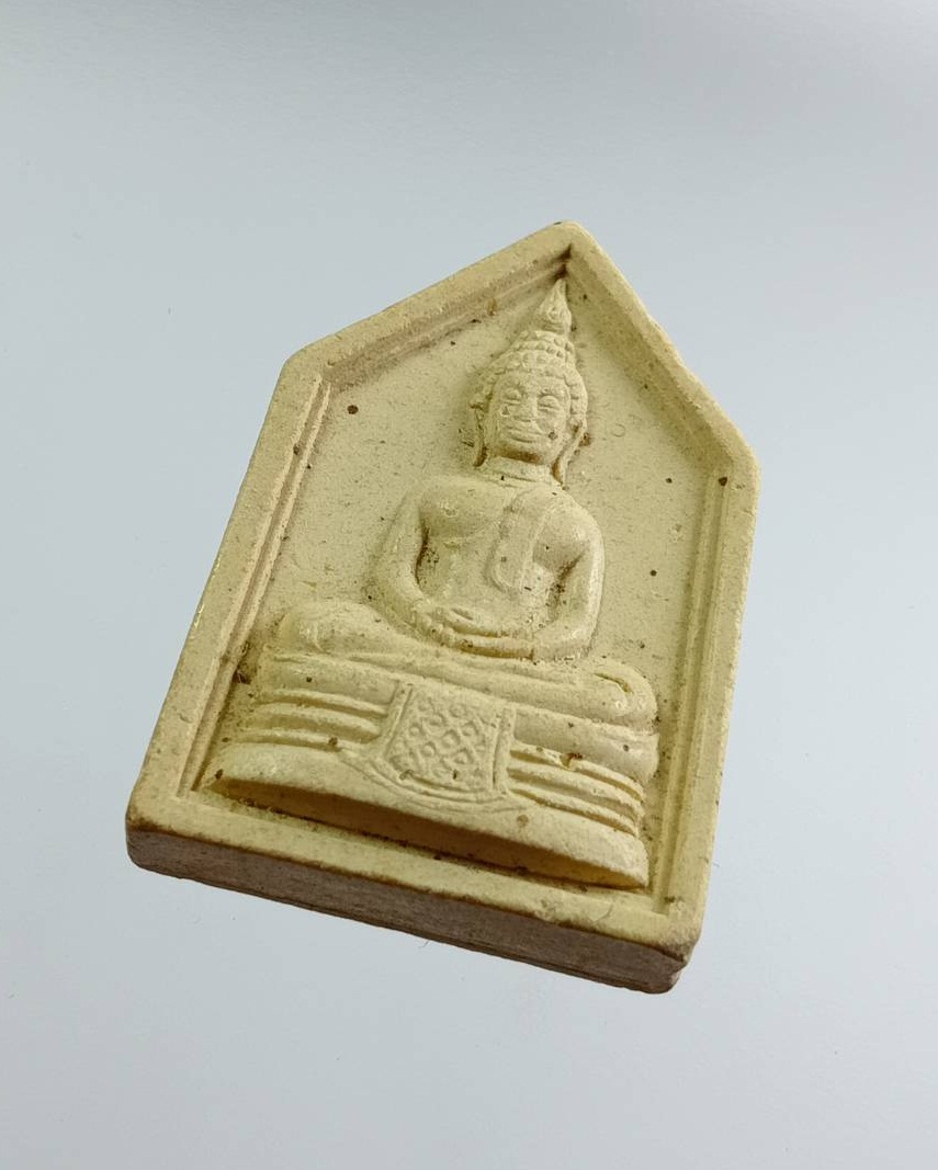 ผ3226 พระผงหลวงพ่อโสธร หลังยันต์ห้า หลวงพ่อลำใย วัดทุ่งลาดหญ้า จ.กาญจนบุรี ปี2536