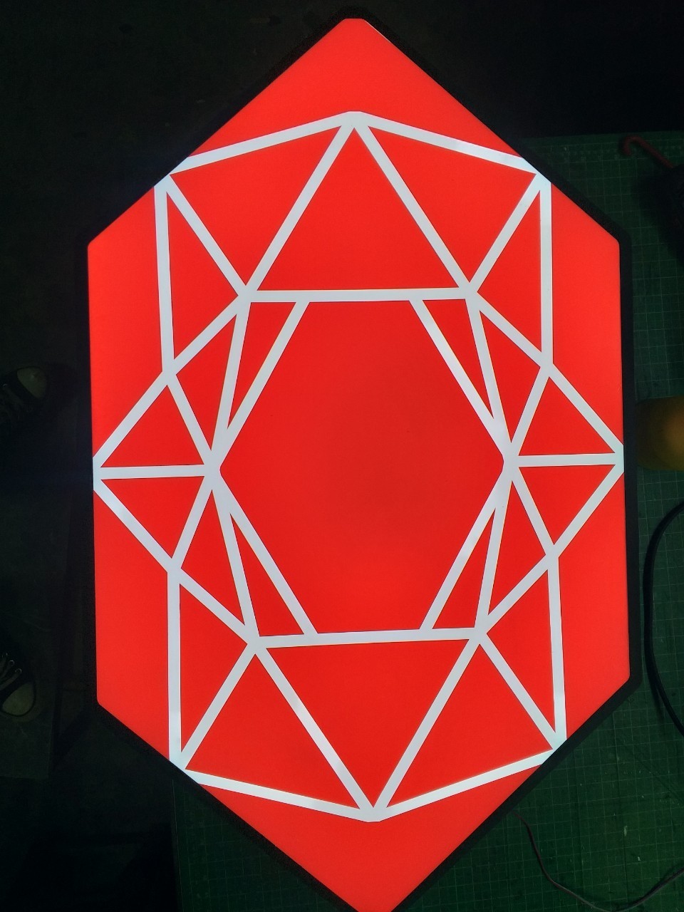 งานป้ายกล่องไฟ