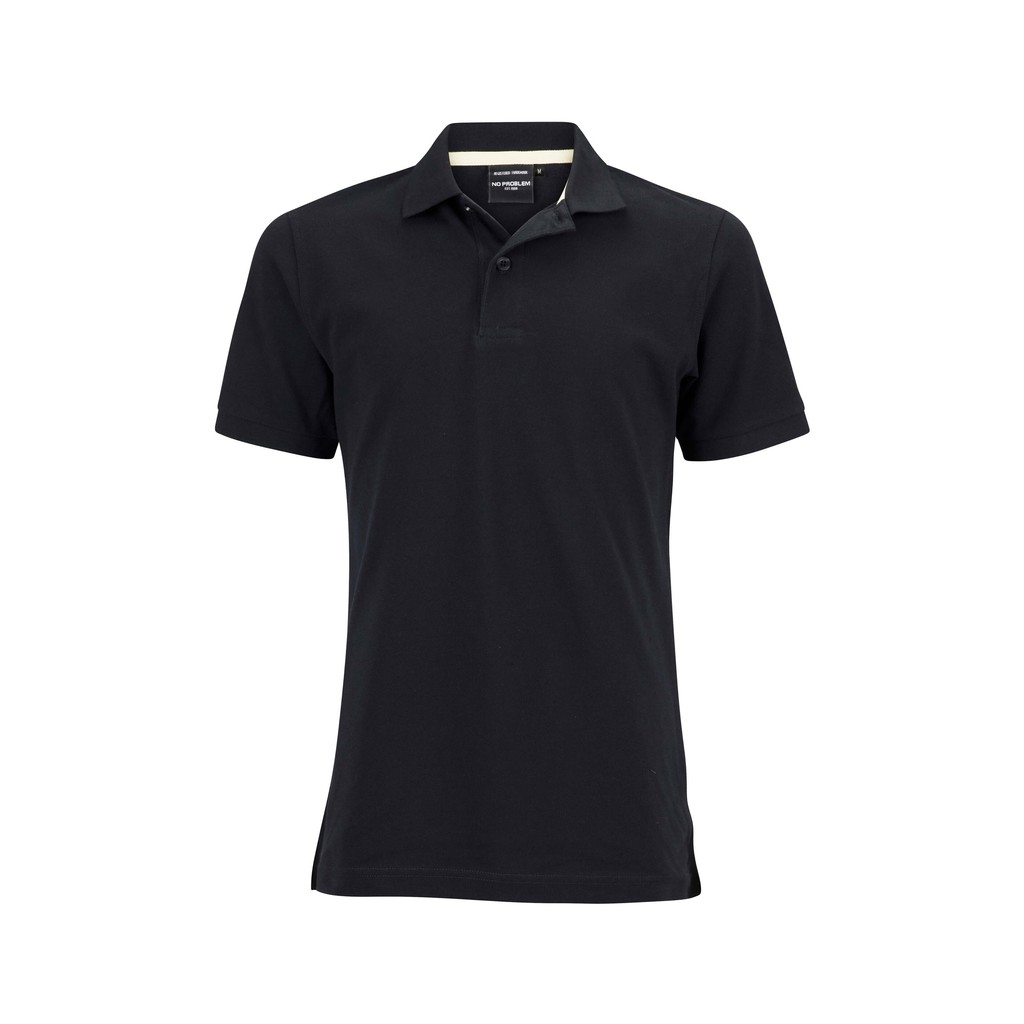 No Problem Noproblem ยอดขาย No.1 รับประกัน ไม่ย้วย ไม่ยืด ผ้านุ่ม เสื้อโปโล ชาย สีกรมเข้ม