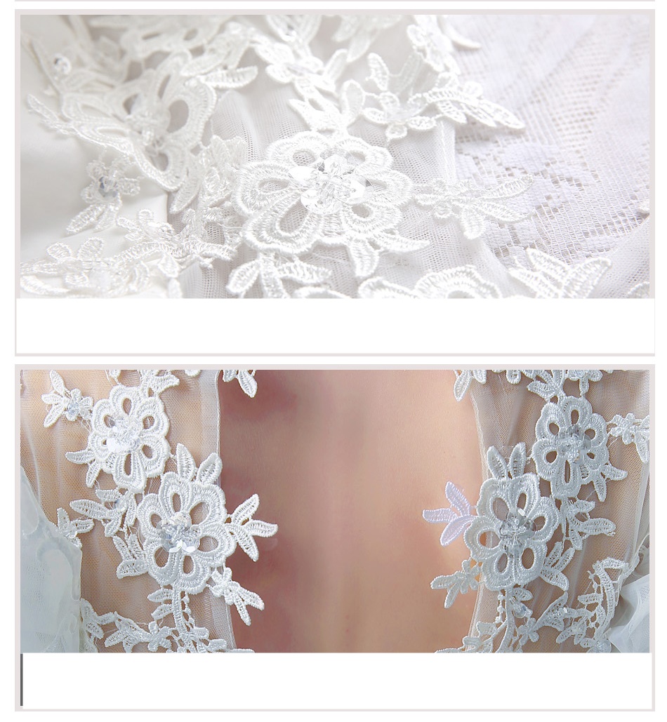 ชุดแต่งงาน แขนตุ๊กตา