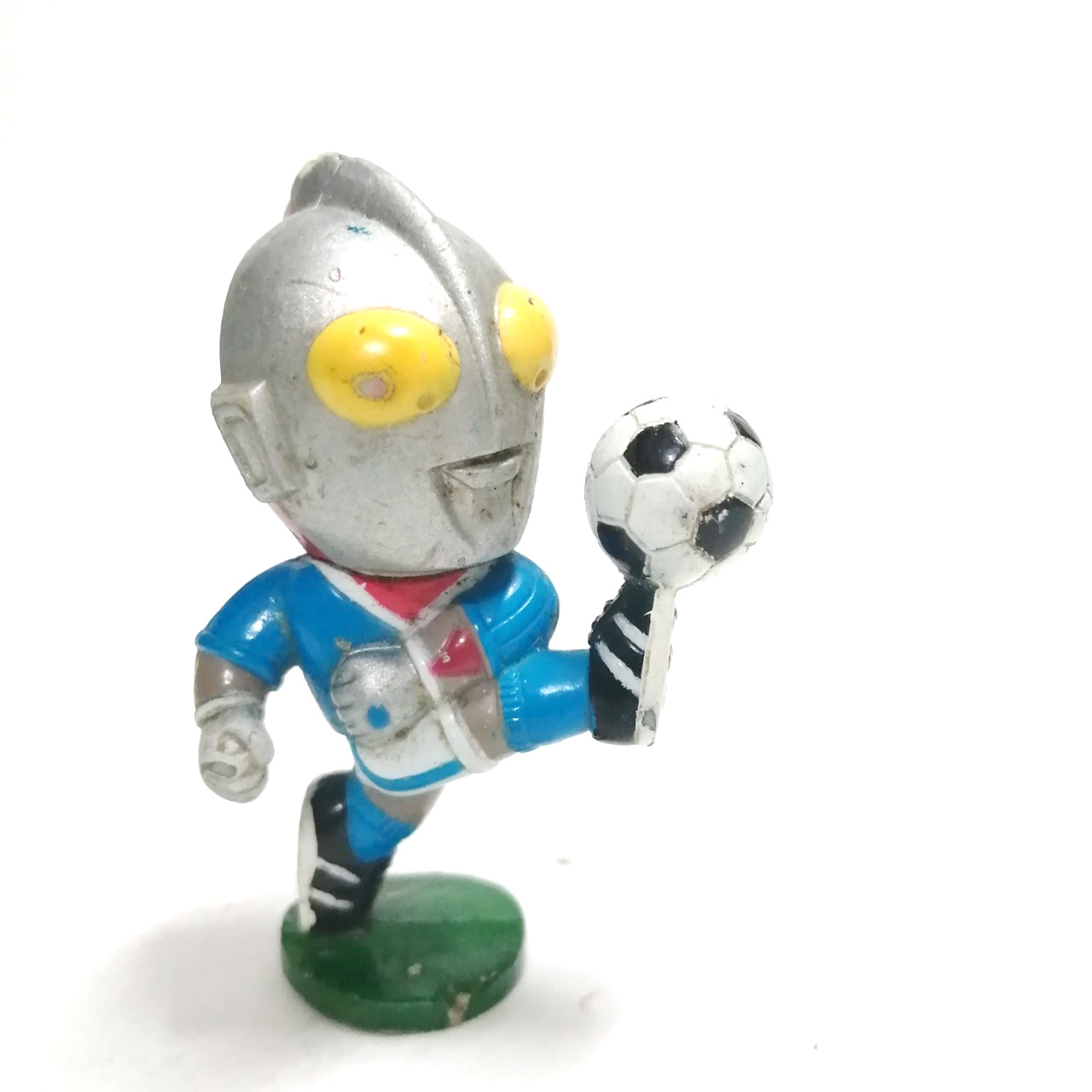 ตุ่นยางตัน อุลตร้าแมนเตะบอล พรีเมียมของฟิล์ม โคนิก้า ขนาดตามรูป เก่าเก็บตามสภาพ