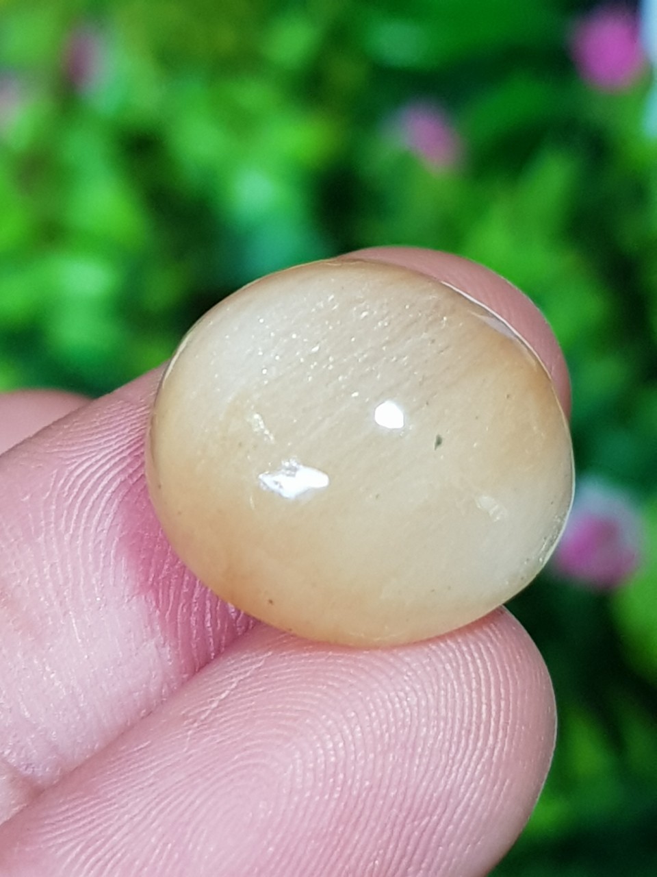 ไหม ควอตซ์ Rutilated Quartz 16.28 กะรัต Cts.พลอยแท้ อัญมณีมงคลประจําวันเกิด เครื่องประดับพลอย