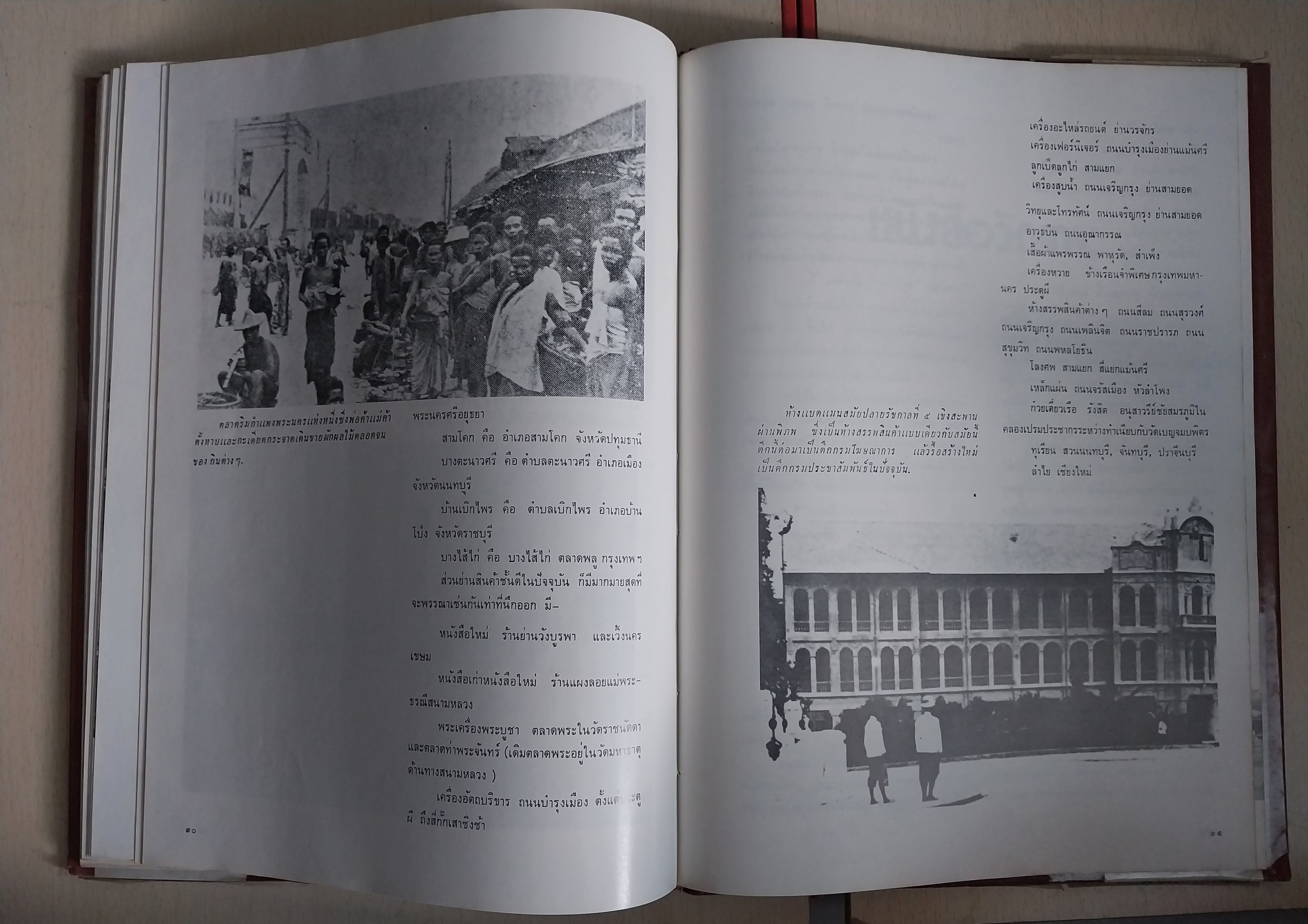 มีหลายภาพ หนังสือเล่มใหญ่ปกแข็งห่อปกพลาสติก กรุงเทพฯสมัยคุณปู่ (หนังสือ กรุงเทพฯในอดีตเล่ม2) โดย เทพชู ทับทอง ปีที่พิมพ์ 2519